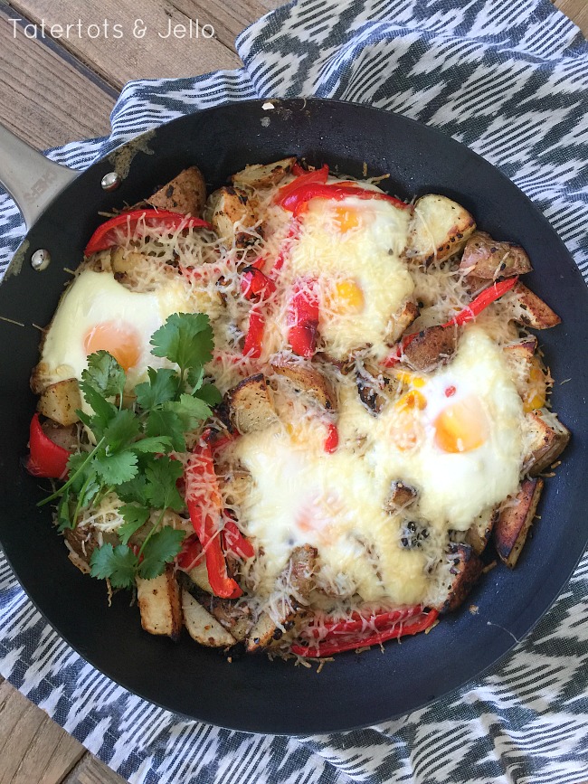 Egg and Potato Skillet Frittata recipe 