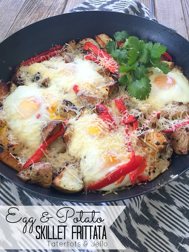 Egg and Potato Skillet Fritatta