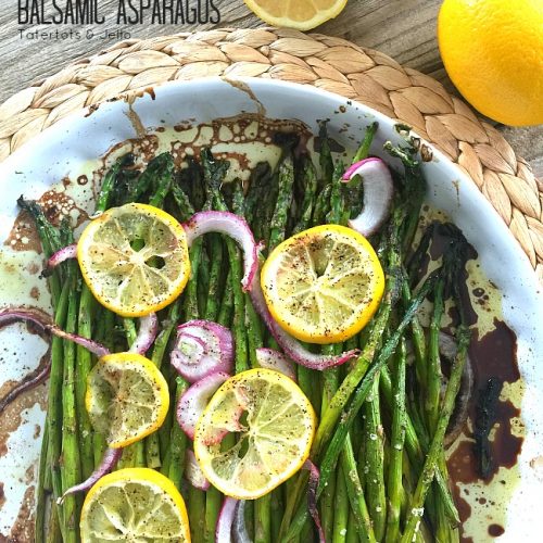 Lemon Balsamic Asparagus Recipe