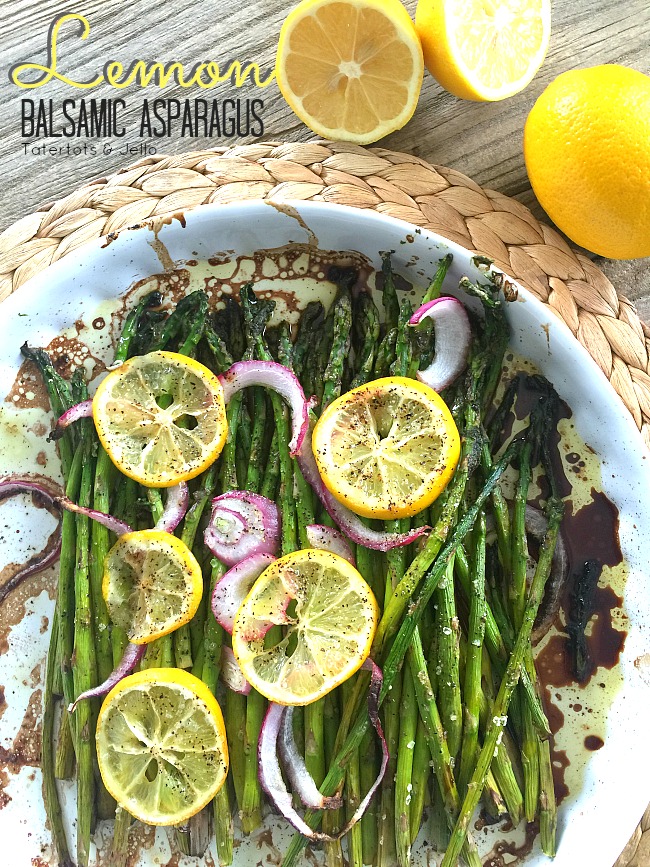 Lemon Balsamic Asparagus Recipe