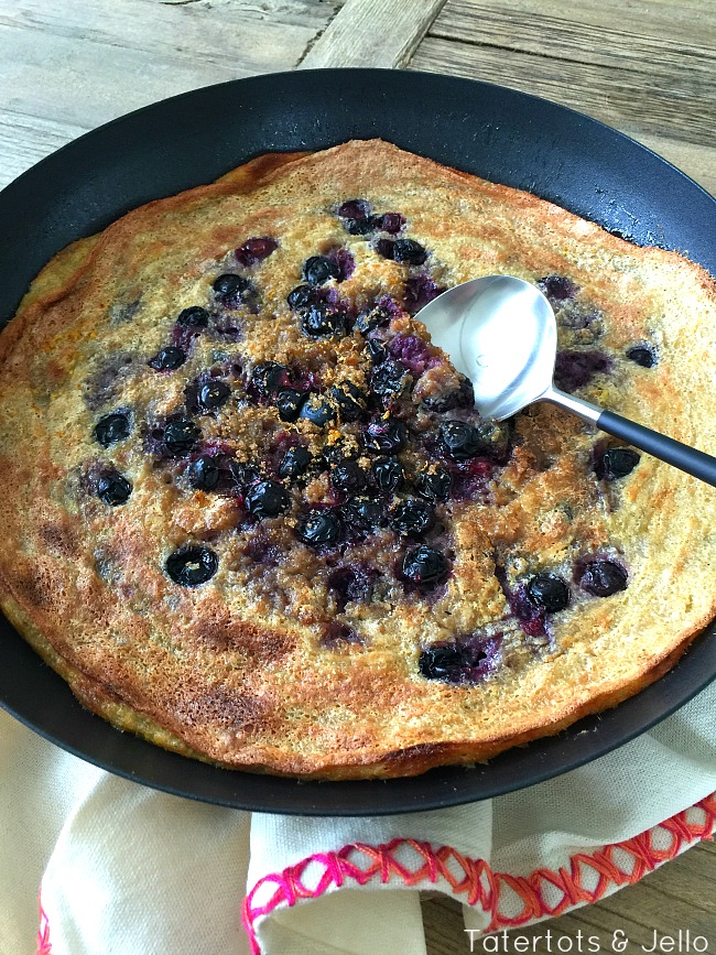 oatmeal and fruit breakfast souffle 