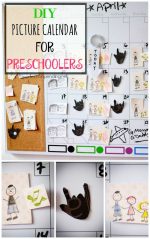 DIY Picture Calendar for Preschoolers