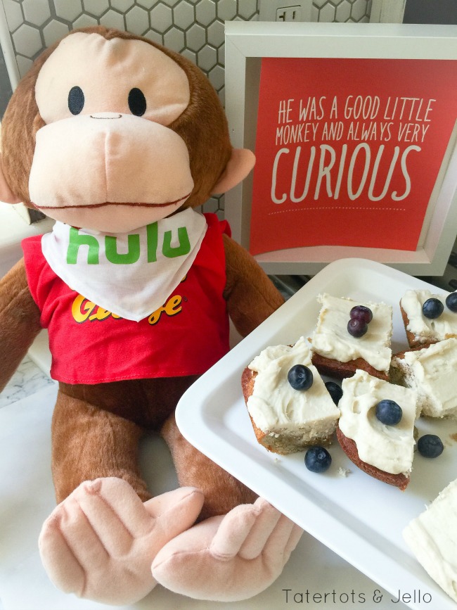 curious george on hulu and banana bar recipe 