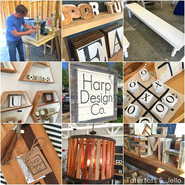 Harp Design Co Shop in Waco Texas