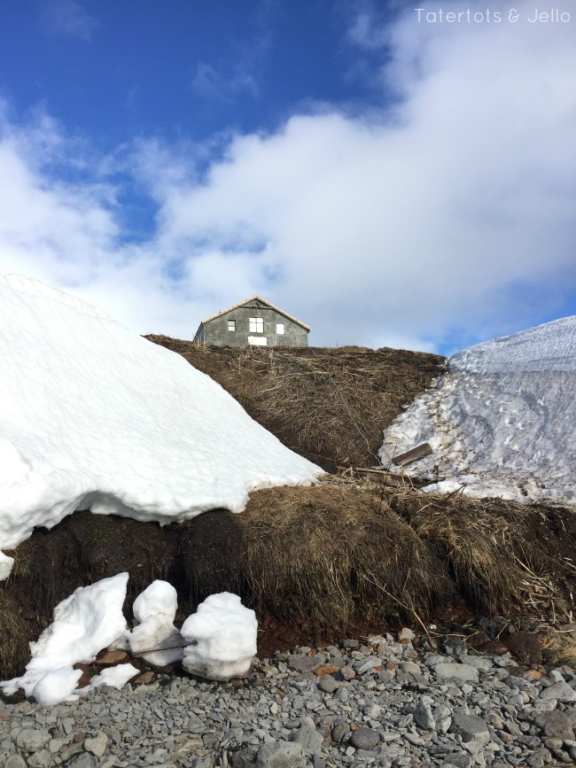 iceland house on the hill