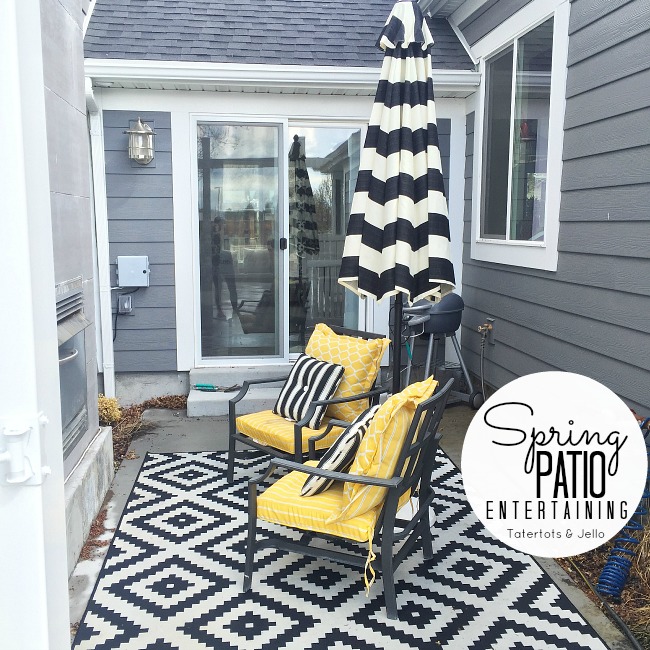 Spring Patio Entertaining Ideas!