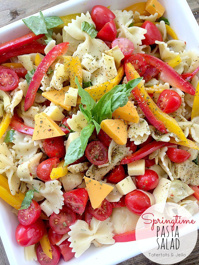 Amazing Springtime Pasta Salad recipe