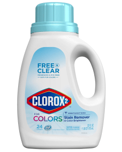 color safe bleach to clean outdoor rugs