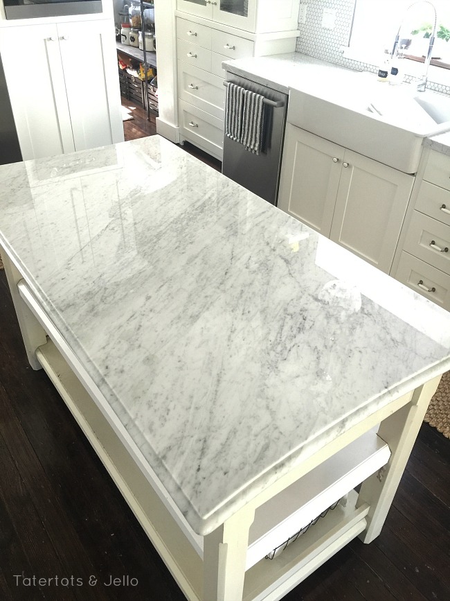 how to restore marble counters 
