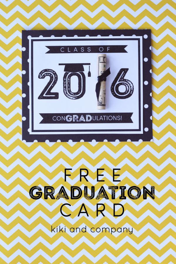 graduation free printable