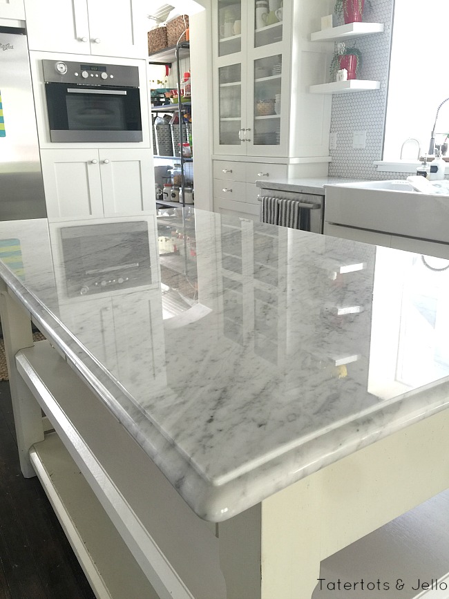 how to restore marble counters 