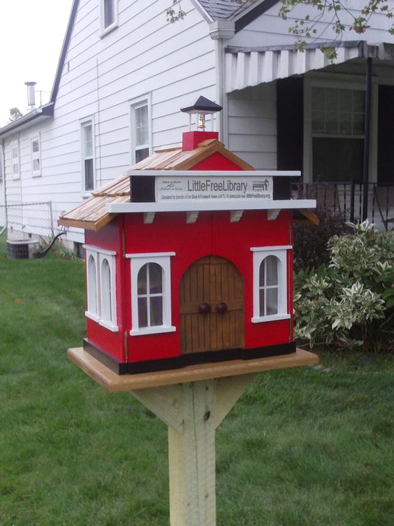 little free library ideas 
