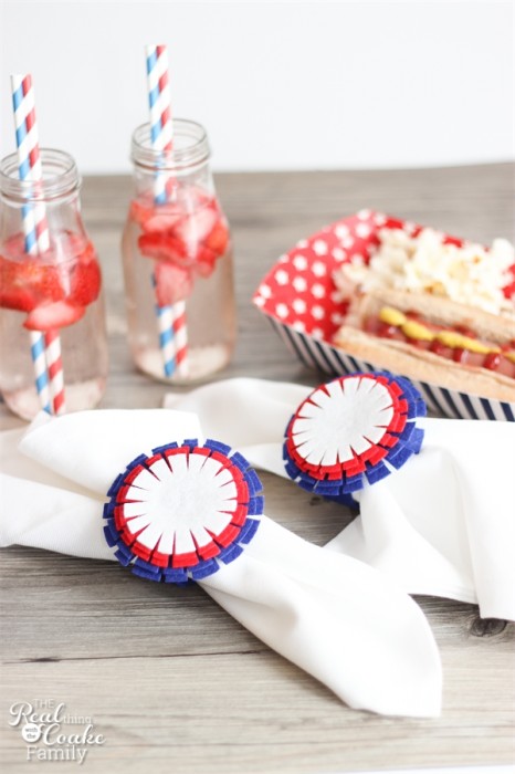 Red White and Blue Patriotic DIY Ideas! #recipes #homedecor #fourthofjuly #4thofjuly #redwhiteandblue