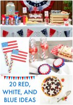 Great Ideas — 20 Red, White, and Blue Ideas!