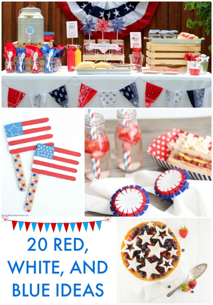 20 Red White and Blue Ideas