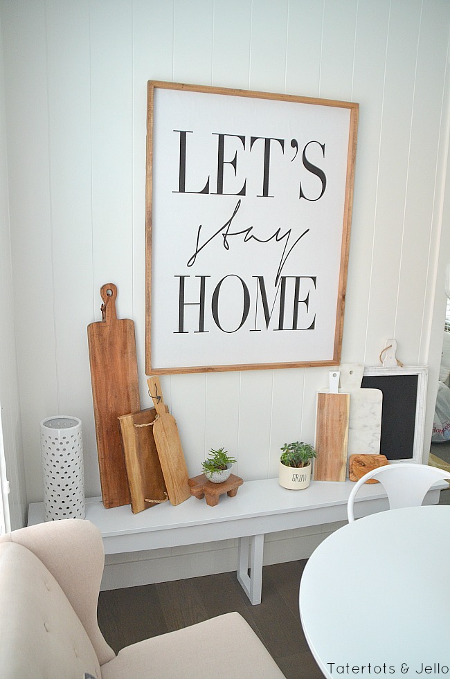 Modern Industrial Farmhouse Kitchen Nook 