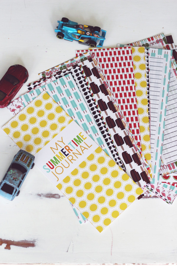 free printable summertime journal