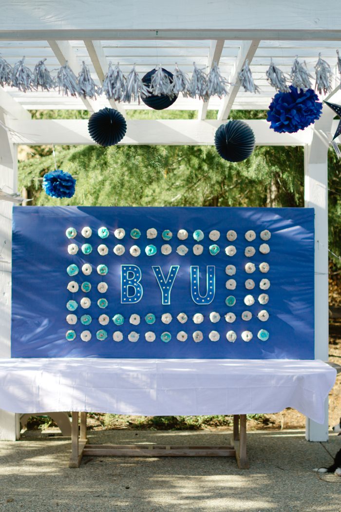 Graduation Donut Backdrop