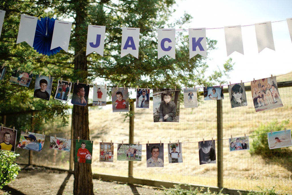 graduation photo garland 