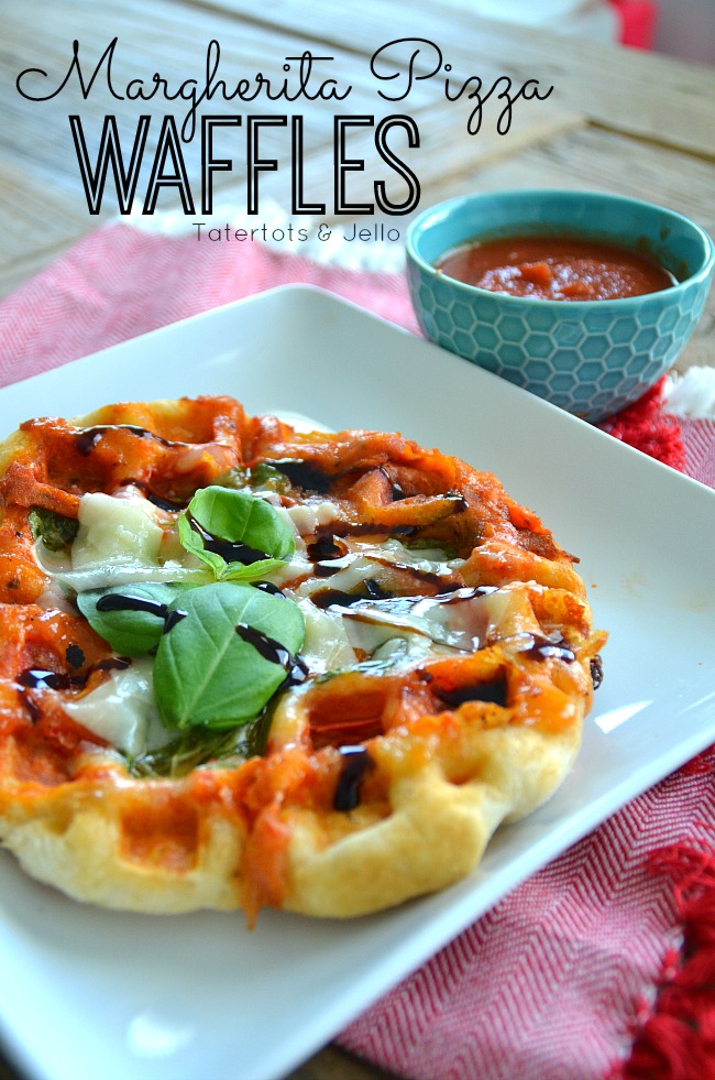 Margherita Pizza Waffles