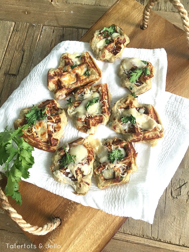 mexican potato waffle bites 