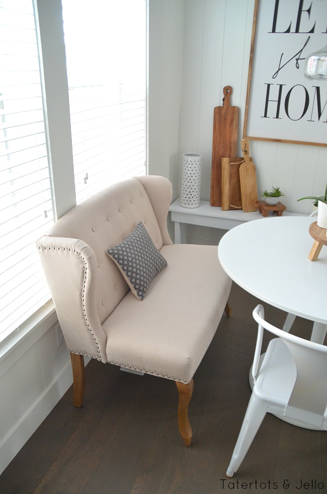 Modern Industrial Farmhouse Kitchen Nook 