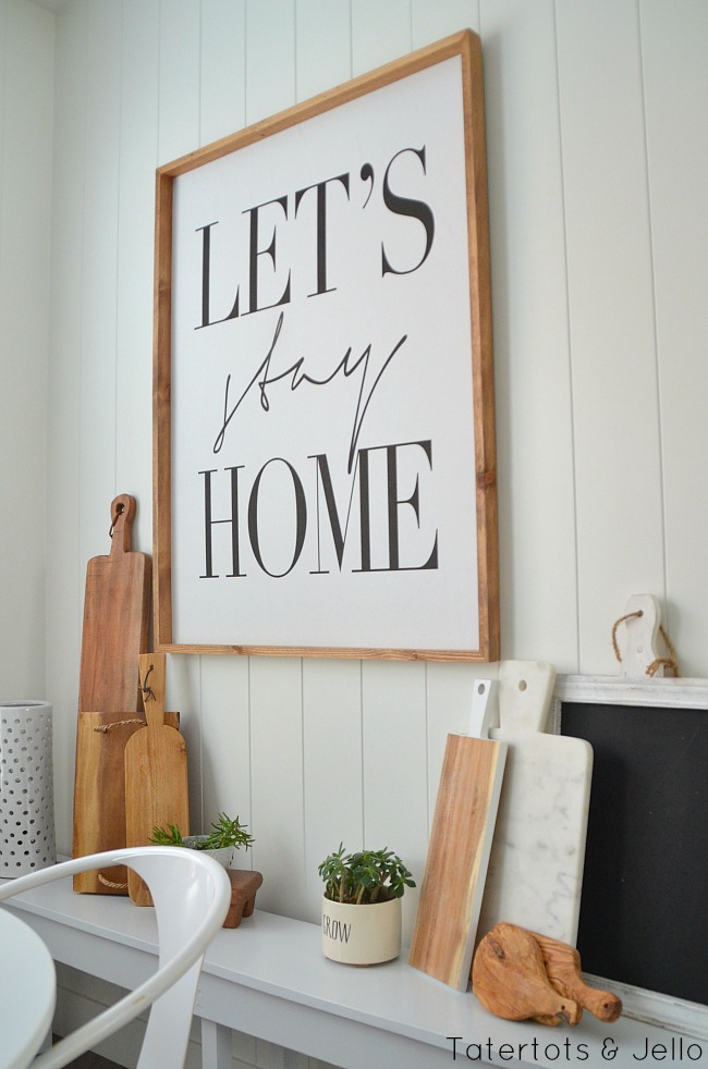 Modern Industrial Farmhouse Kitchen Nook 