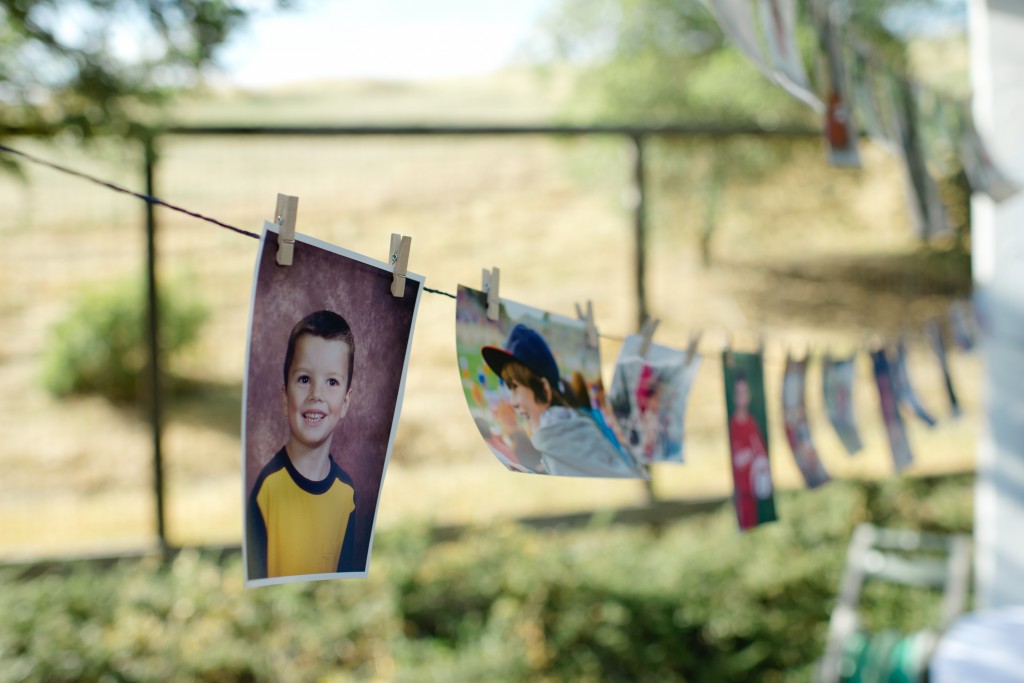 graduation photo garland 