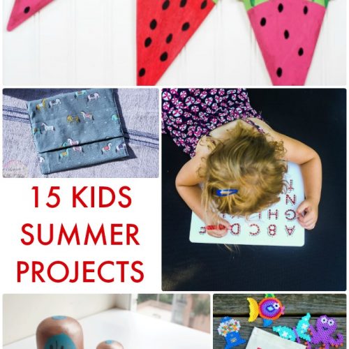 15 kids summer crafts
