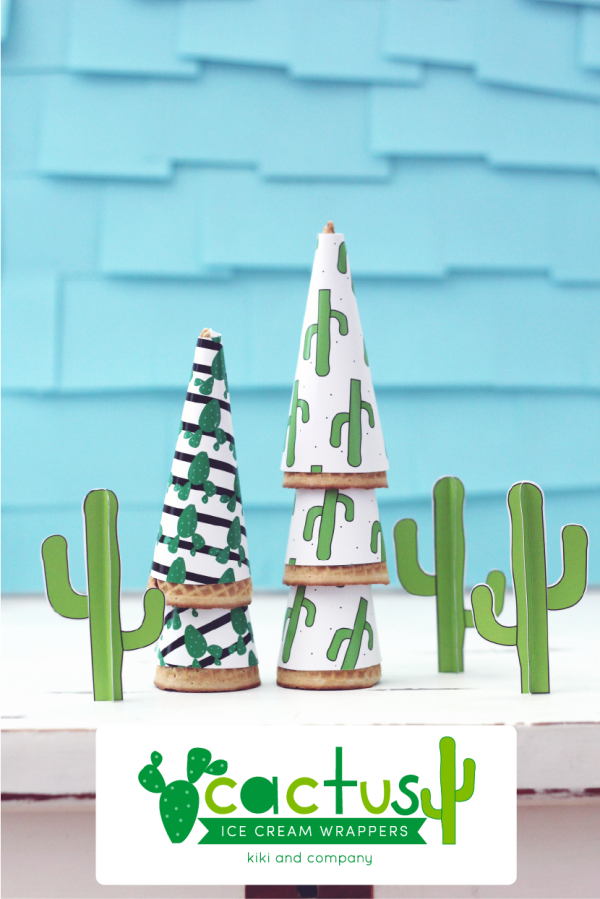 cactus party printables