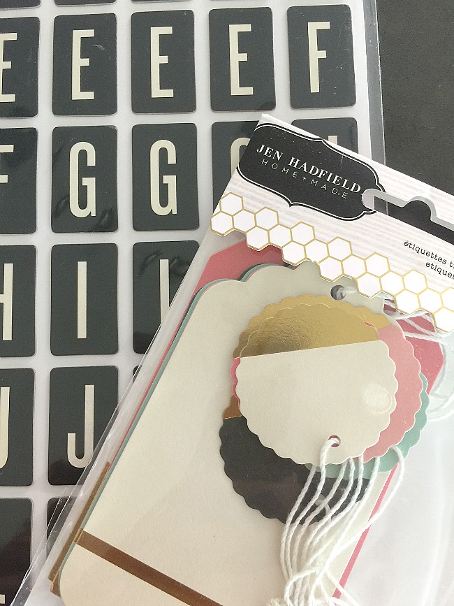 post it note tags DIY 