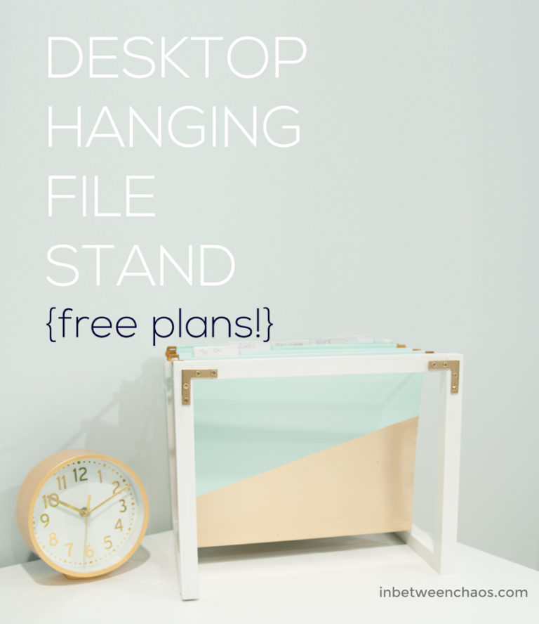 Desktop Hanging Folder Stand