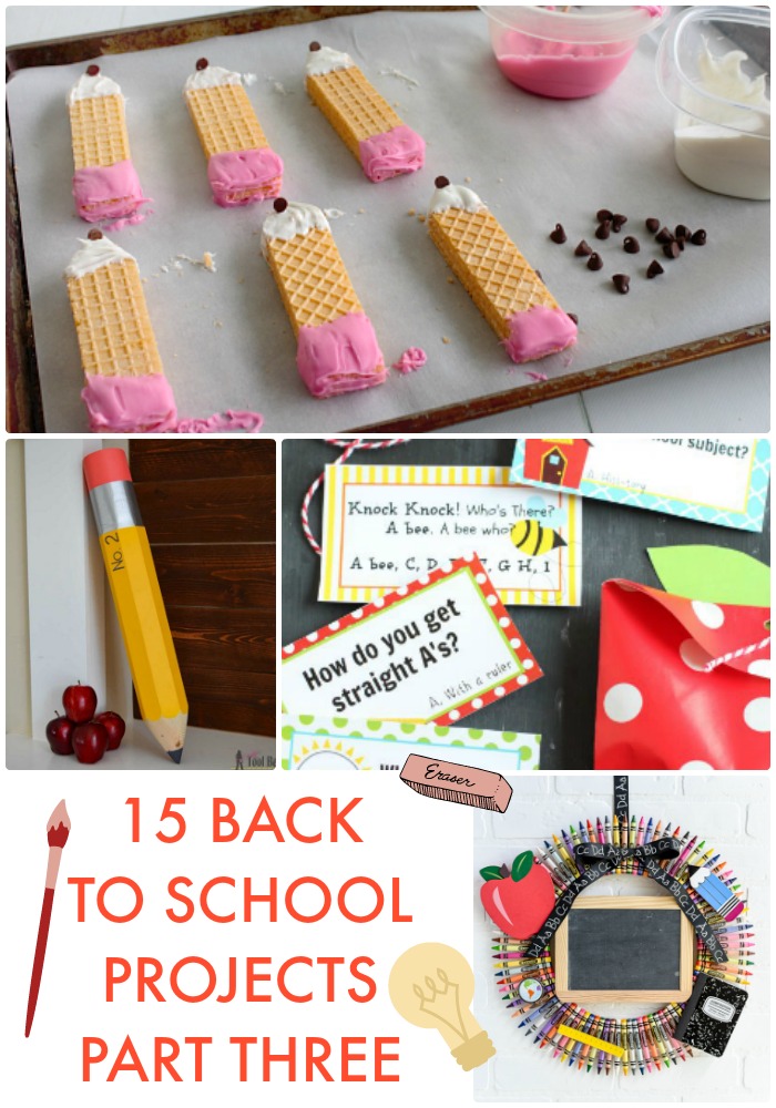 15 Back to School Projects Part Three