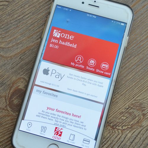 save time with the Chick-fil-A One app