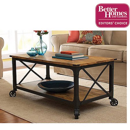 industrial coffee table at walmart