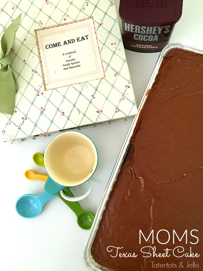 Mom's Chocolate Sheet Cake