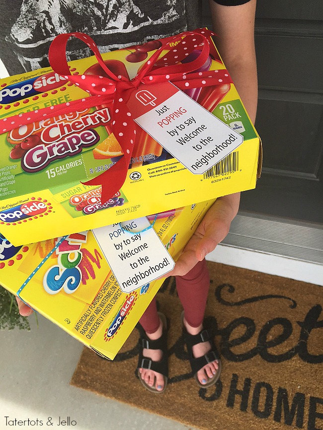 Popsicle Neighbor Back to School Printable Gift Tags