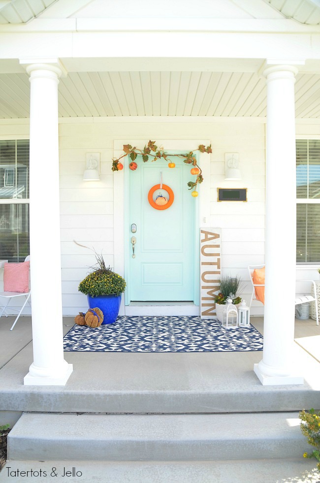 5 ways to make your fall porch pretty