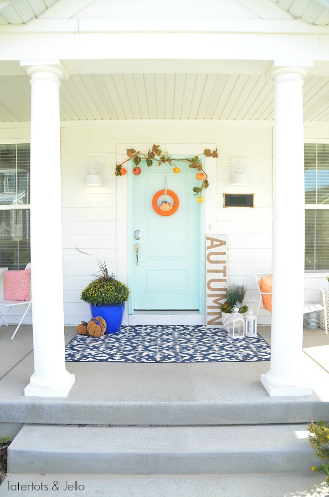 5 ways to make your fall porch pretty 