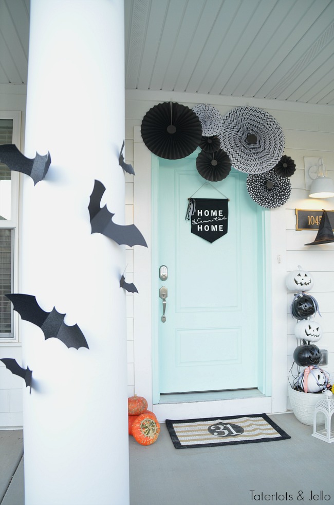bats and witches halloween ideas 
