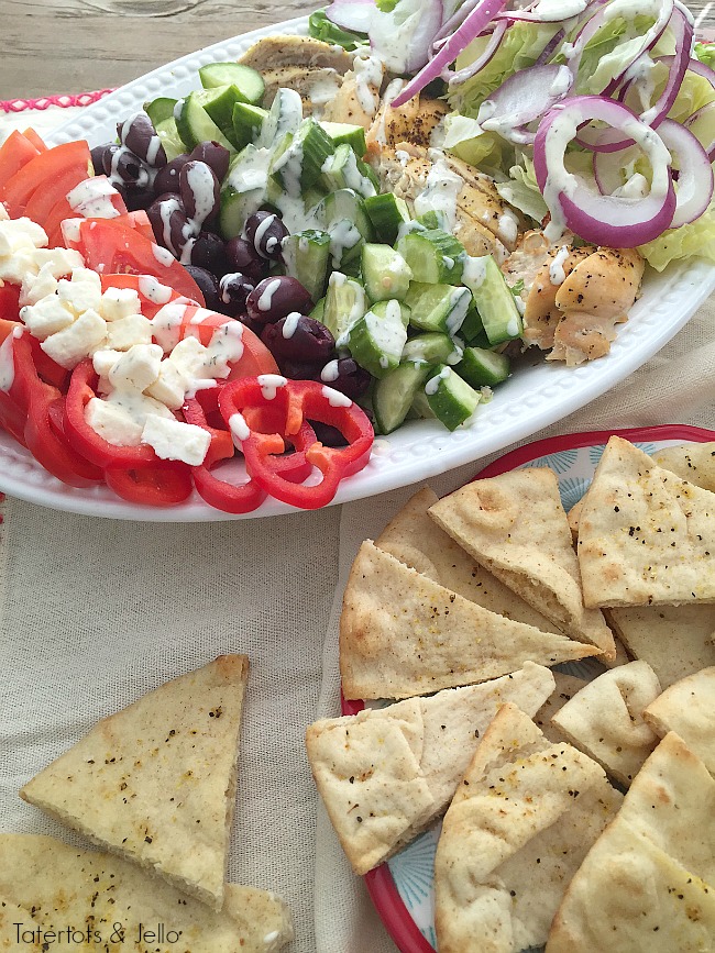 grilled chicken greek cobb salad 