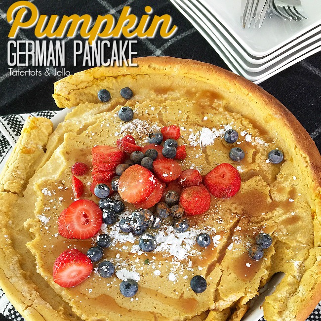 Giant Pumpkin German Pancake Dutch Babies