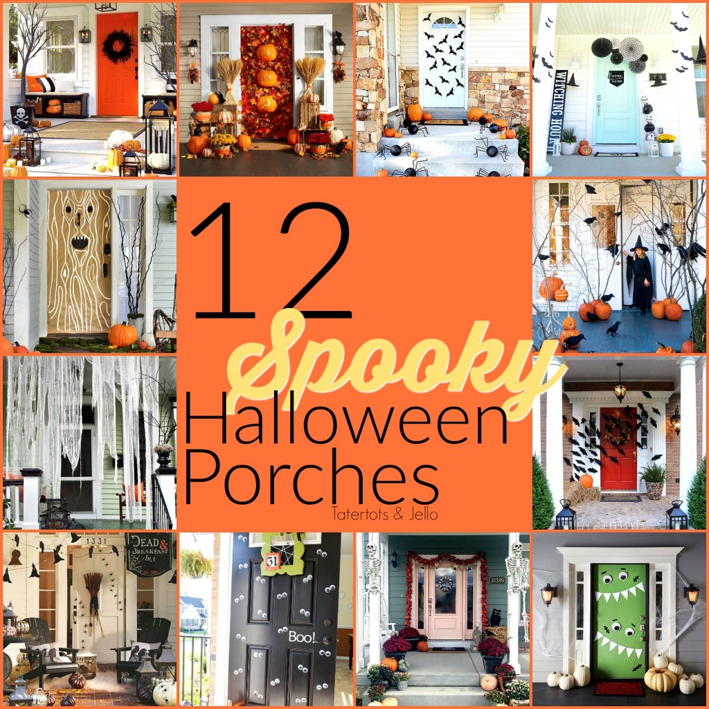12 spooky halloween porches. Ideas to make your home spooky