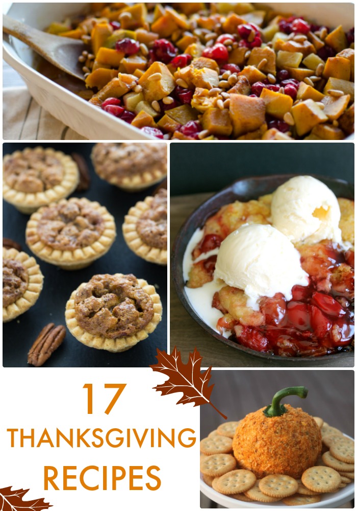 17 Thanksgiving recipes