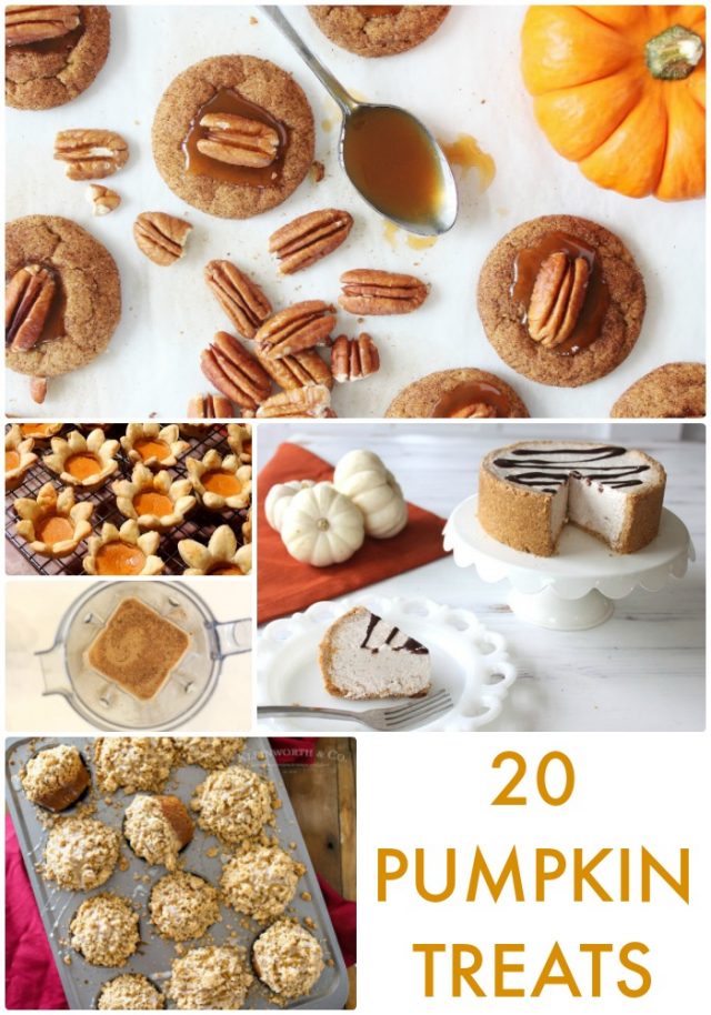 Great Ideas -- 20 Pumpkin Treats!