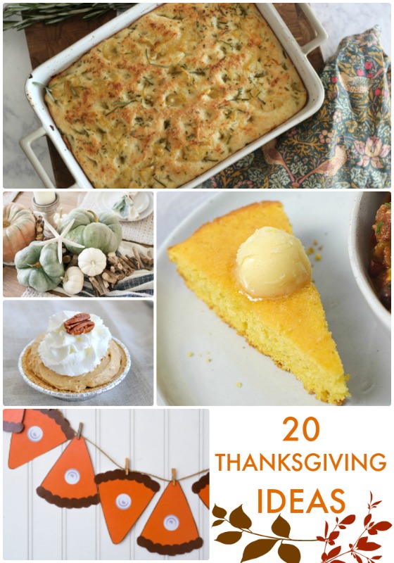 Great Ideas -- 20 Thanksgiving Ideas!