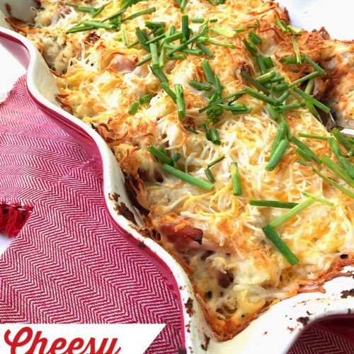 Cheesy Ham and Potato Casserole Recipe. A great way to use ham and potato leftovers. Everyone will be asking for second helpings!