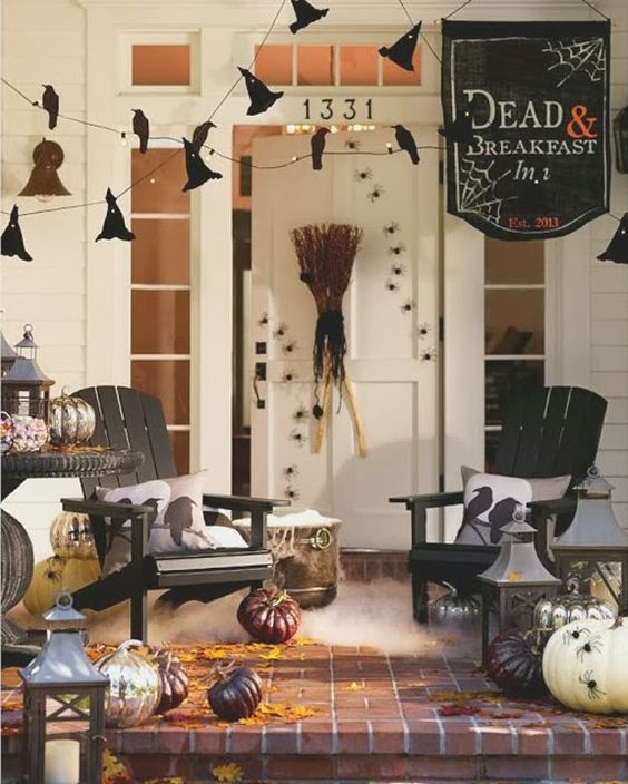 halloween porch decorating ideas 