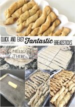 Quick and Easy FANTASTIC Breadsticks Recipe
