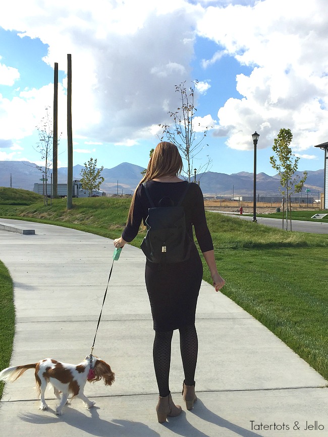 4 different ways to wear The perfect little black dress. Dress it up or down.